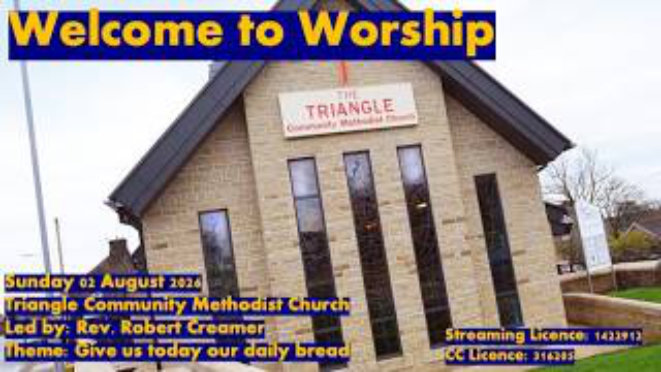 Notices: Sunday 2nd August 2026