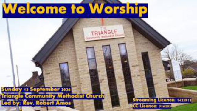 Notices: Sunday 13th September 2026