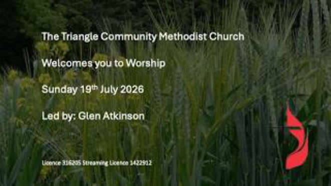 Notices: Sunday 19th July 2026