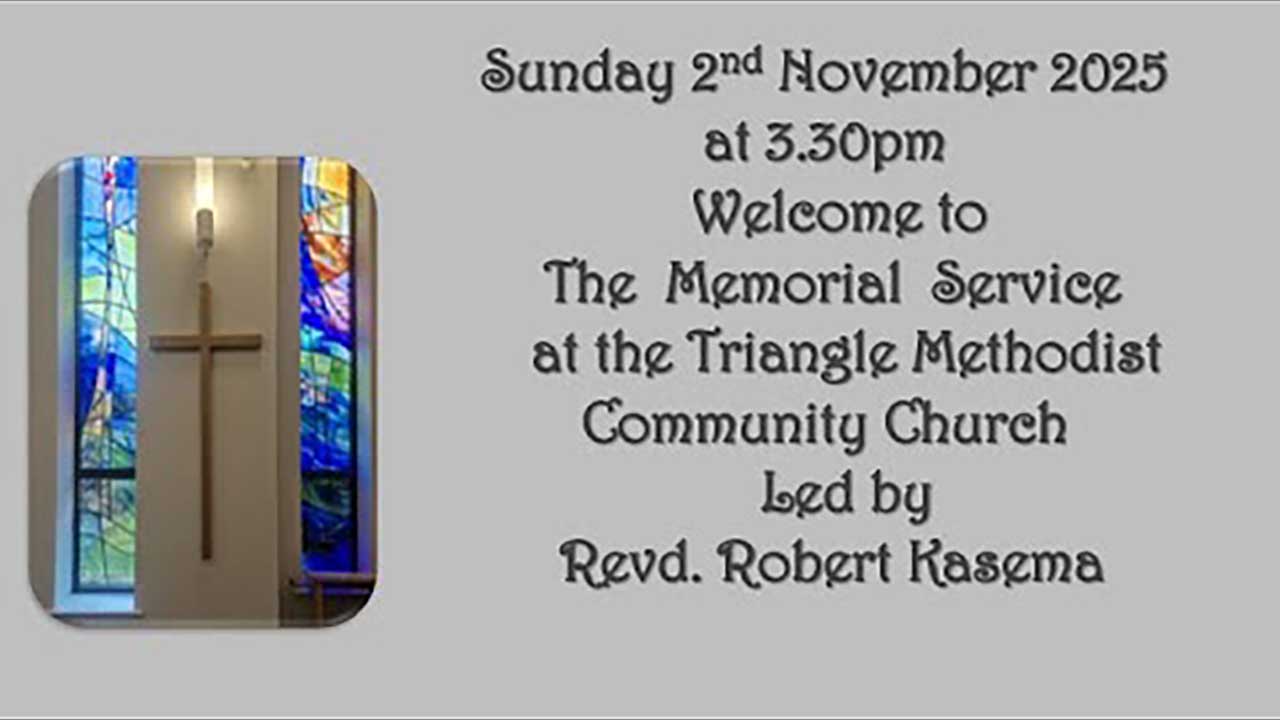 Notices: 2nd November 2025